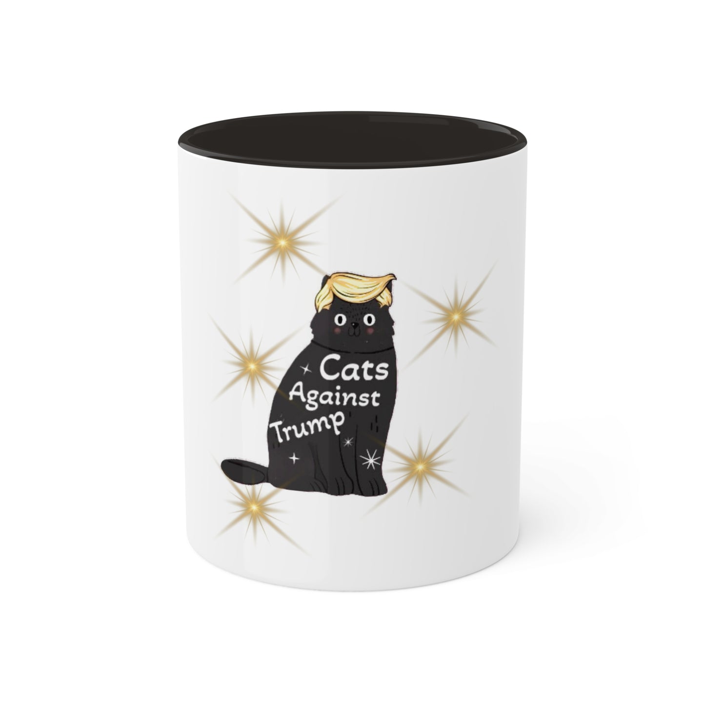 Cats Against Trump Mug, Anti Trump Gifts, Funny Trump Coffee Mug, President Elections 2024