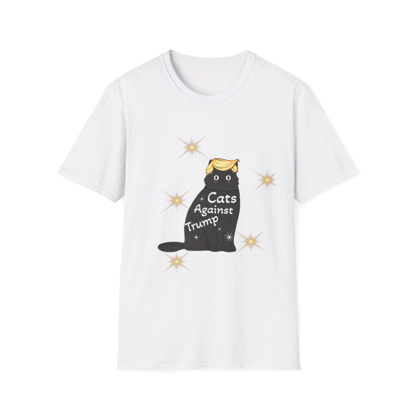 Cats Against Trump T-shirt, Funny Anti Trump Shirt, Democrat Tshirt, 2024 Election Tee, Vote for Biden,  Vote for Biden Stop Trump Tee